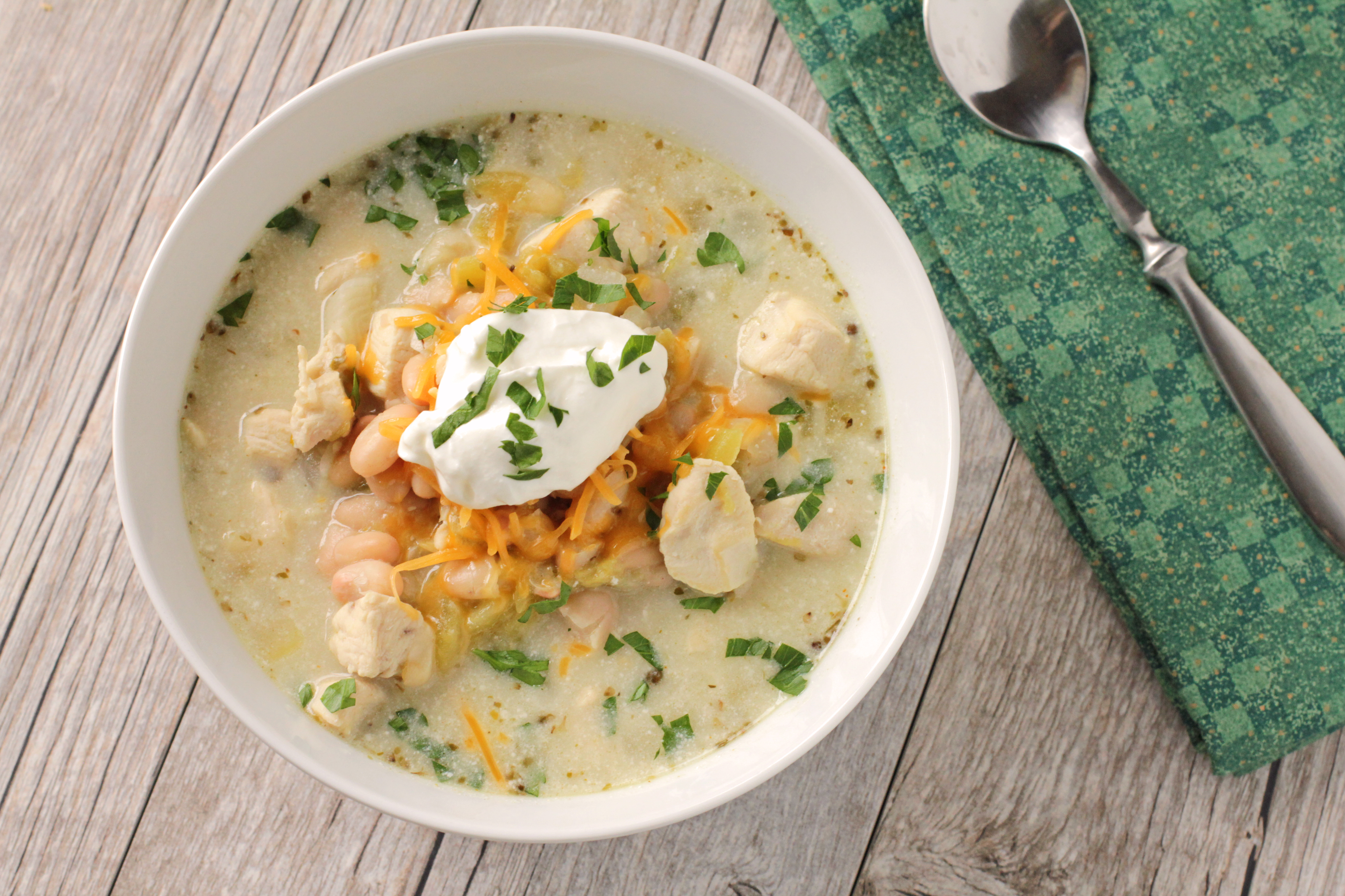 Cha Cha s White Chicken Chili